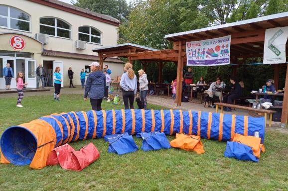 Tělocvičná jednota Sokol Polanka nad Odrou - Agility v Polance - podpora pravidelného sportování dětí i dospělých
