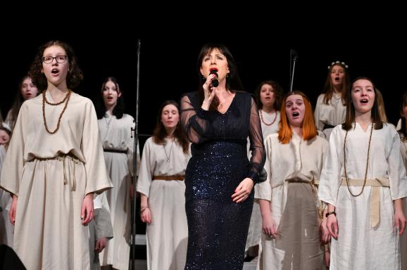 15. výročí NOKD - Hana Fialová a Permoník Choir